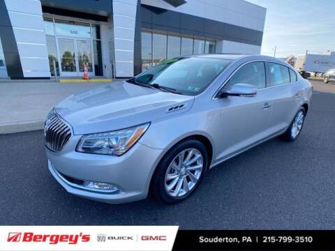 2016 Buick LaCrosse for sale at Bergey's Buick GMC in Souderton PA