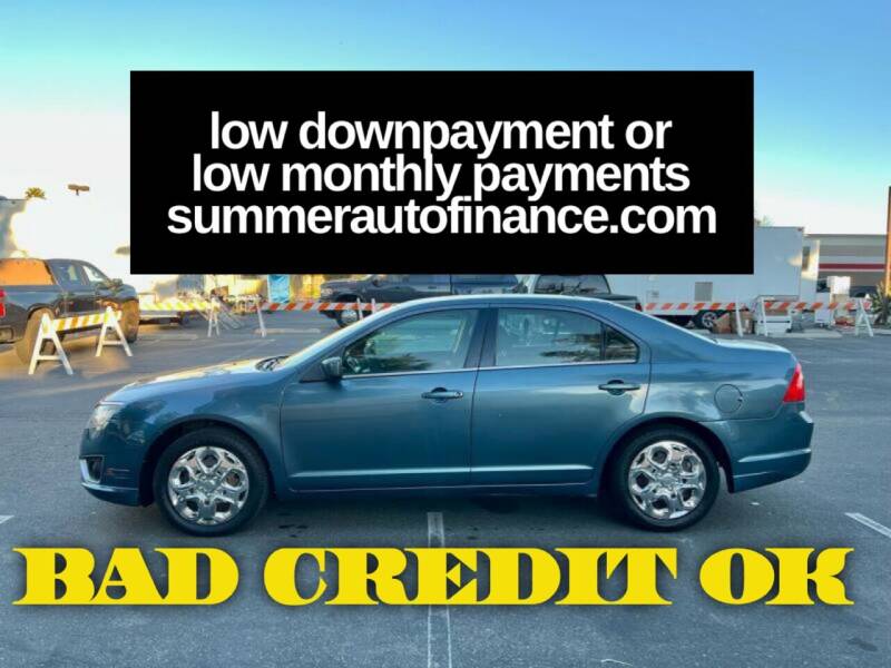 2011 Ford Fusion for sale at SUMMER AUTO FINANCE in Costa Mesa CA