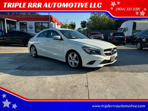 2015 Mercedes-Benz CLA for sale at TRIPLE RRR AUTOMOTIVE LLC in Jacksonville FL