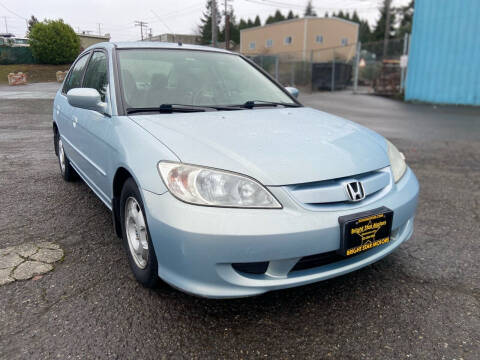 2005 Honda Civic for sale at Bright Star Motors in Tacoma WA