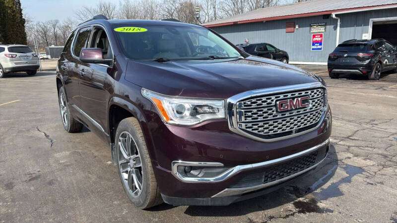 2018 GMC Acadia for sale at Newcombs Auto Sales in Auburn Hills MI