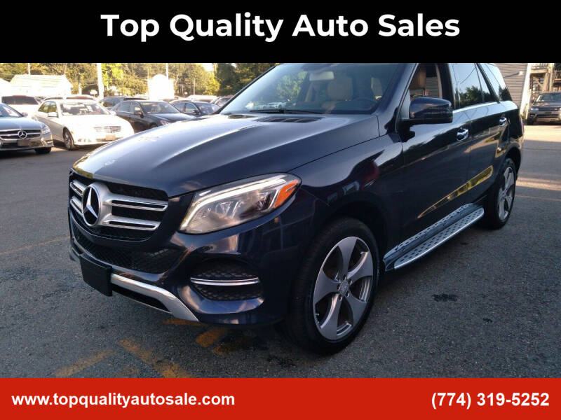 2016 Mercedes-Benz GLE for sale at Top Quality Auto Sales in Westport MA