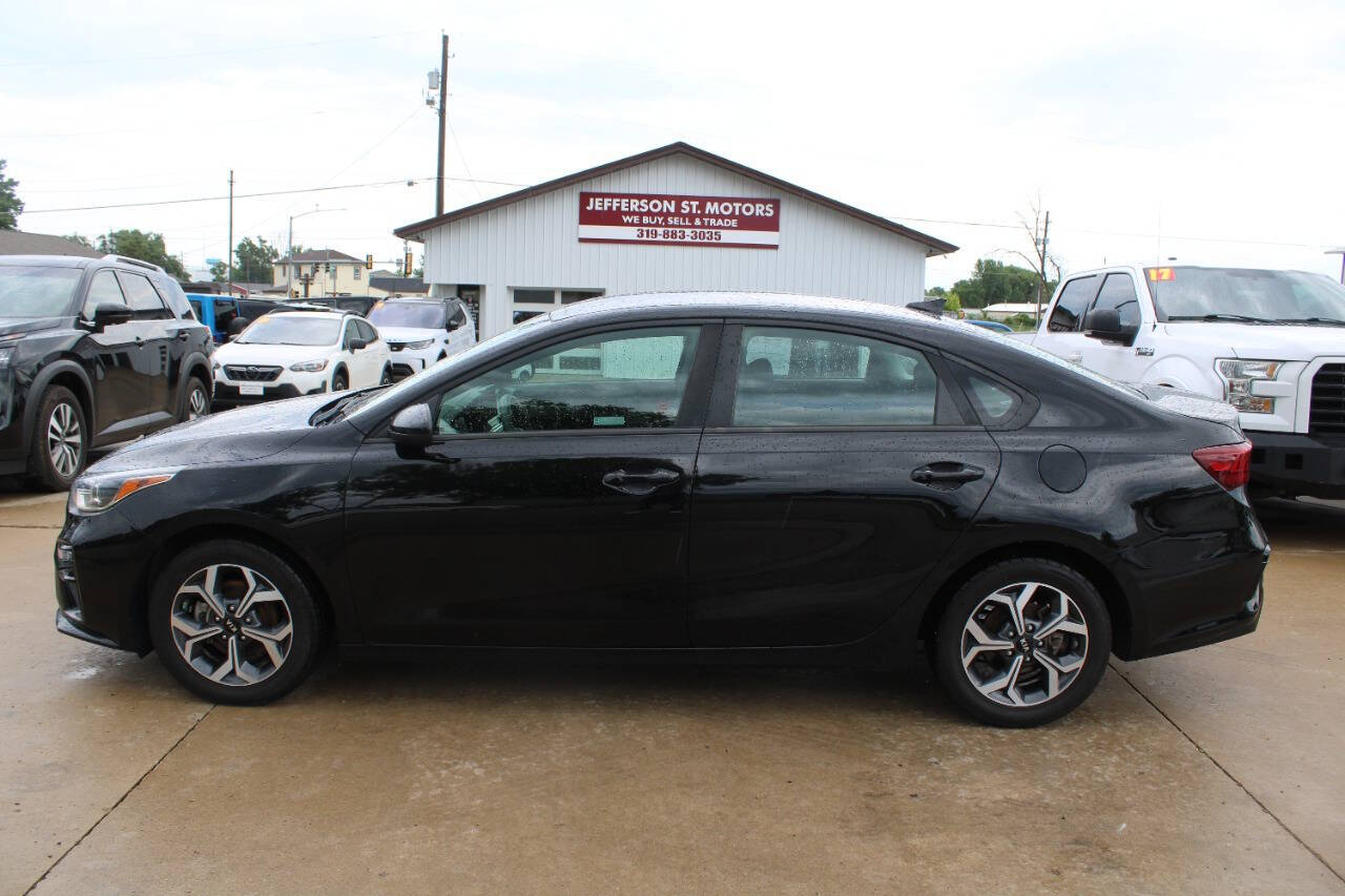 Black 2019 Kia Forte FE FE 4dr Sedan CVT 1