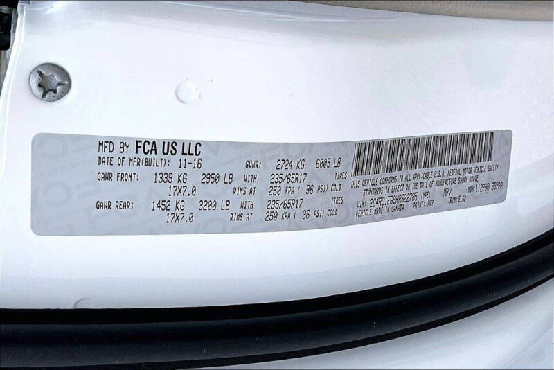 2017 Chrysler Pacifica Touring-L Plus