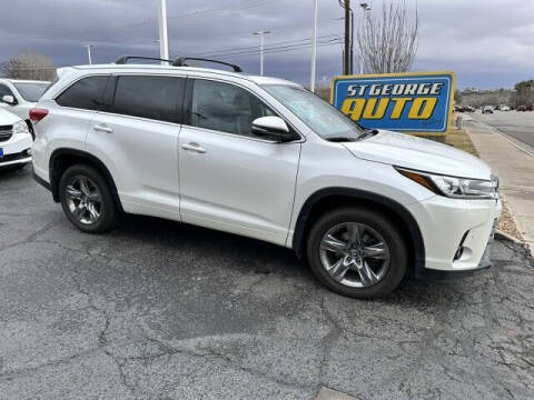 2017 Toyota Highlander for sale at St George Auto Gallery in Saint George UT
