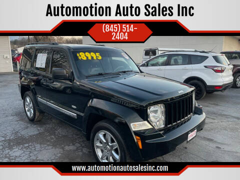 2012 Jeep Liberty for sale at Automotion Auto Sales Inc in Kingston NY