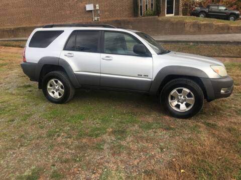 2003 Toyota 4Runner for sale at Clayton Auto Sales in Winston-Salem NC