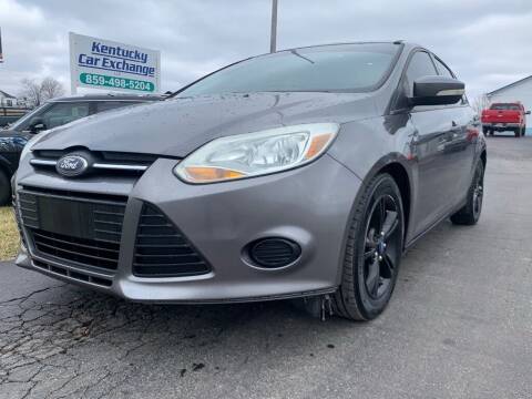 2013 Ford Focus for sale at Kentucky Car Exchange in Mount Sterling KY