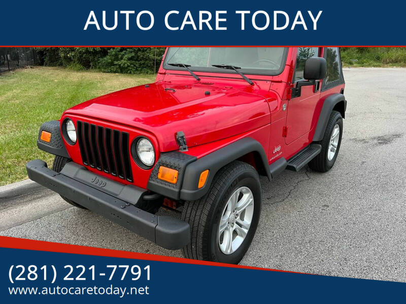 2005 Jeep Wrangler For Sale In Texas ®