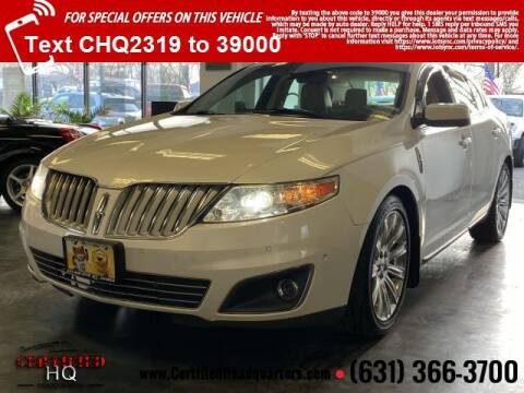 2010 Lincoln MKS for sale at CERTIFIED HEADQUARTERS in Saint James NY
