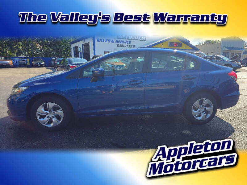 2015 Honda Civic for sale at Appleton Motorcars Sales & Service in Appleton WI