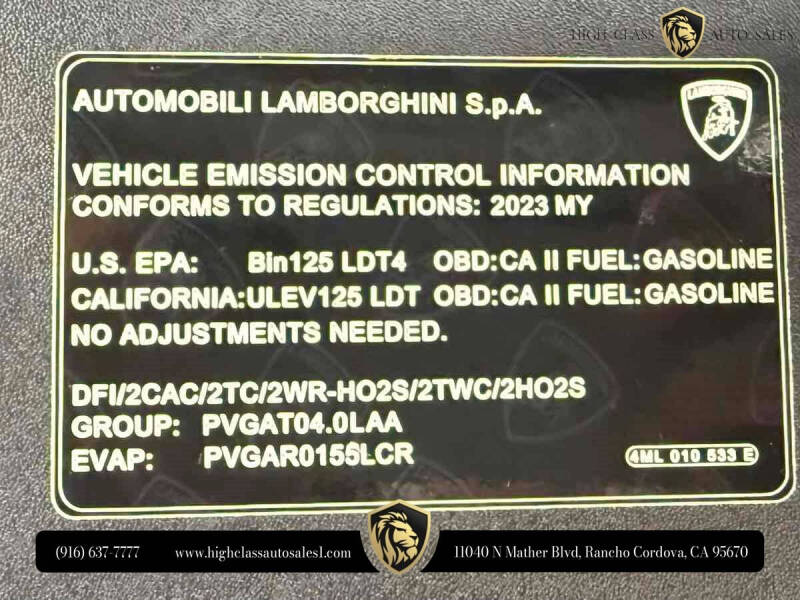 2023 Lamborghini Urus S