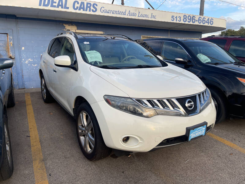 Used 2010 Nissan Murano LE with VIN JN8AZ1MW4AW139565 for sale in Hamilton, OH