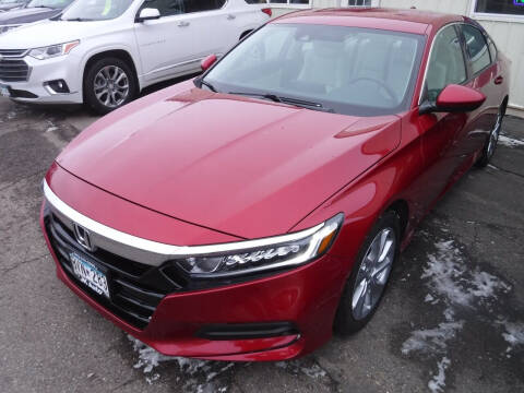 2018 Honda Accord for sale at J & K Auto in Saint Bonifacius MN