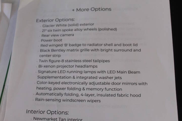 2014 Bentley Continental GT V8