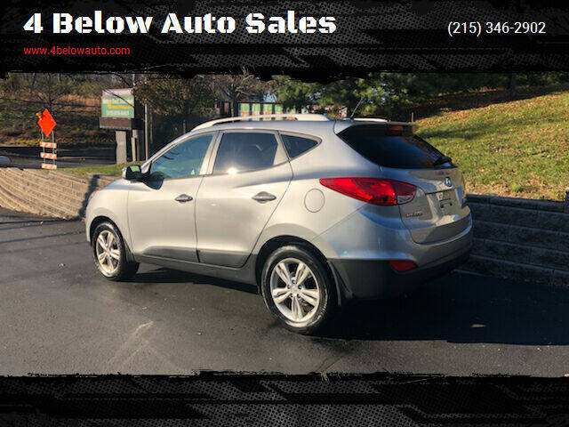 2012 Hyundai Tucson for sale at 4 Below Auto Sales in Willow Grove PA