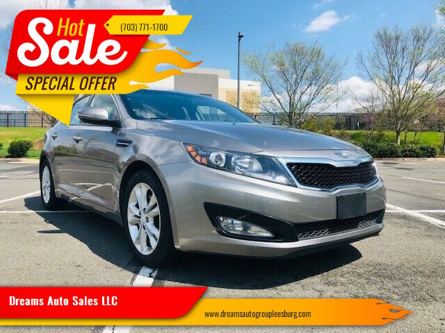 2012 Kia Optima for sale at Dreams Auto Sales LLC in Leesburg VA