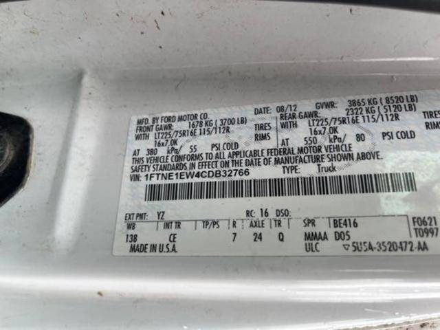 2012 Ford E-Series E-150
