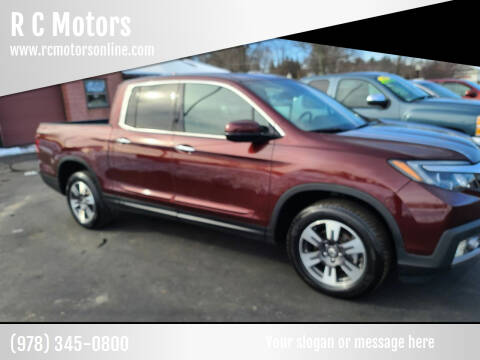2018 Honda Ridgeline for sale at R C Motors in Lunenburg MA