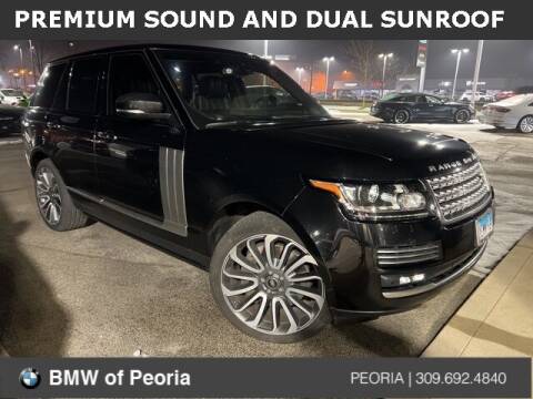 2016 Land Rover Range Rover for sale at BMW of Peoria in Peoria IL