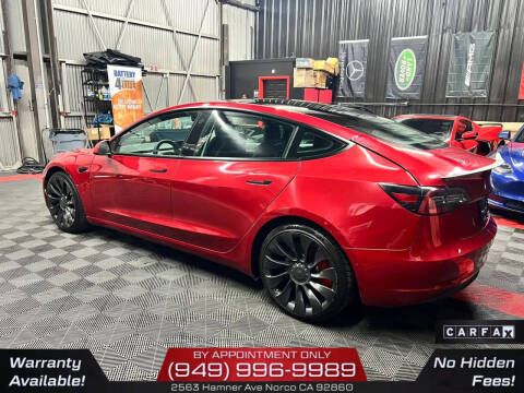 2022 Tesla Model 3 Performance