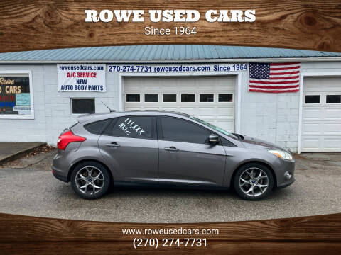2014 Ford Focus for sale at Rowe Used Cars in Beaver Dam KY