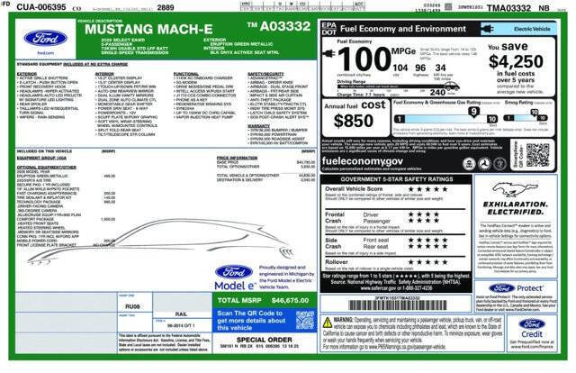 2026 Ford Mustang Mach-E Select