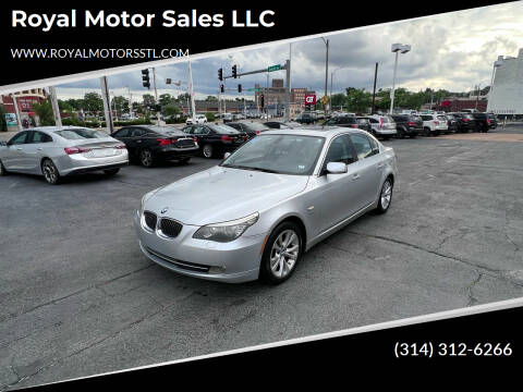 2010 BMW 5 Series for sale at Royal Motor Sales LLC in Saint Louis MO