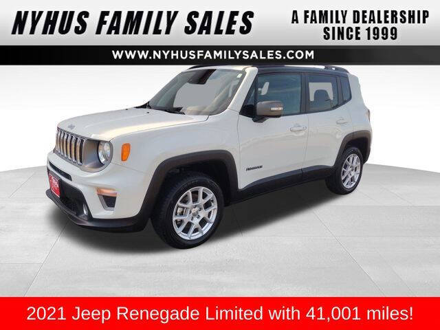 2021 Jeep Renegade for sale at Nyhus Family Sales in Perham MN