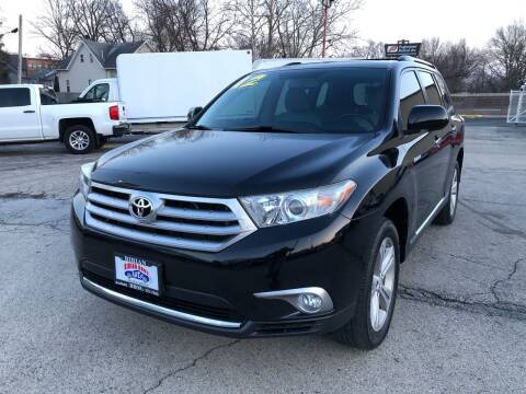2012 Toyota Highlander for sale at Bibian Brothers Auto Sales & Service in Joliet IL