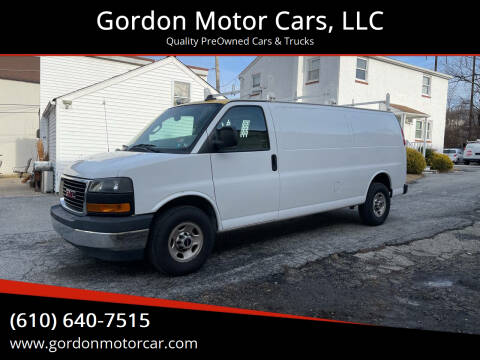 2018 GMC Savana for sale at Gordon Motor Cars, LLC in Frazer PA