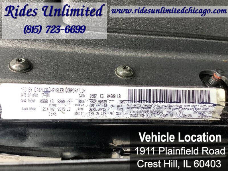 2004 Jeep Wrangler Unlimited