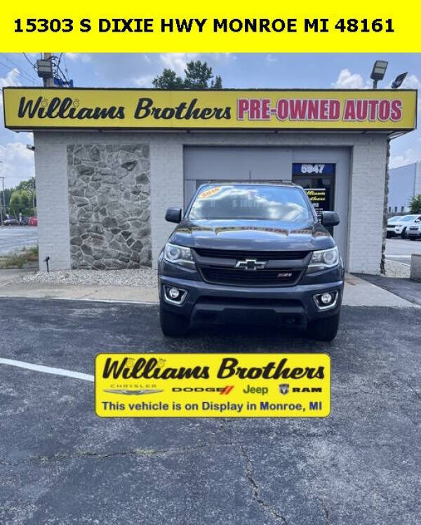 2016 Chevrolet Colorado for sale at Williams Brothers - Preowned Toledo in Toledo OH