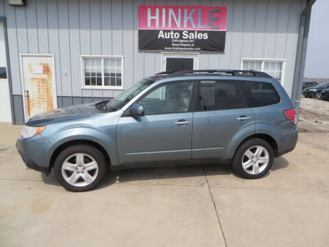 2009 Subaru Forester for sale at Hinkle Auto Sales in Mount Pleasant IA