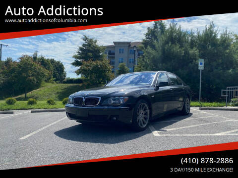 2006 BMW 7 Series for sale at Auto Addictions in Elkridge MD