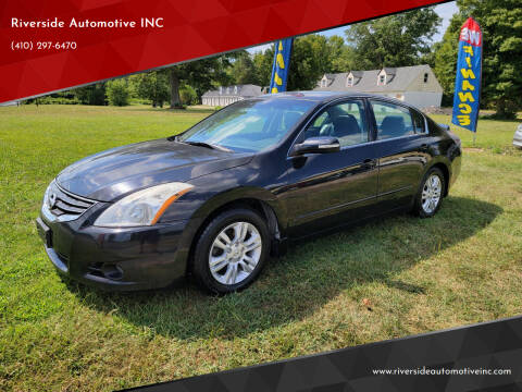2012 Nissan Altima for sale at Riverside Automotive INC in Aberdeen MD