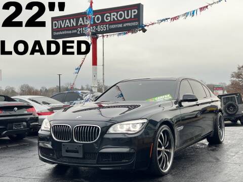 2013 BMW 7 Series for sale at Divan Auto Group in Feasterville Trevose PA