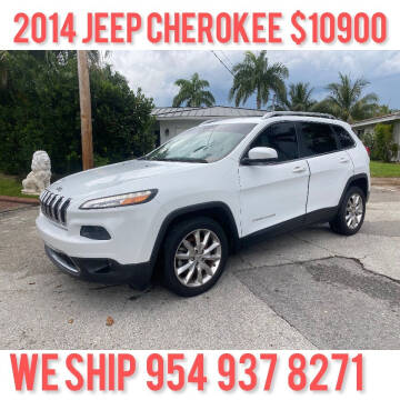 2014 Jeep Cherokee for sale at BIG BOY DIESELS in Fort Lauderdale FL