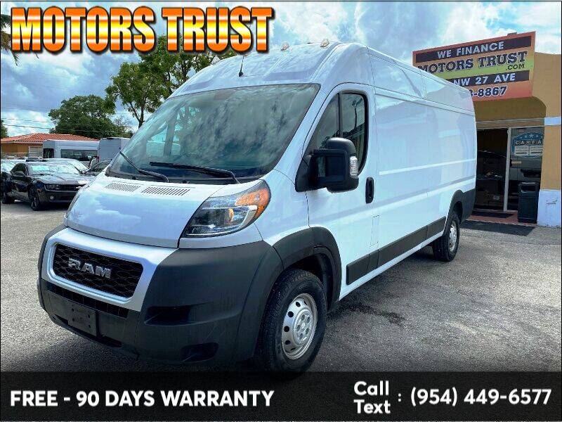 ram promaster cargo van for sale