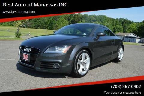 2013 Audi TT for sale at Best Auto of Manassas INC in Manassas VA