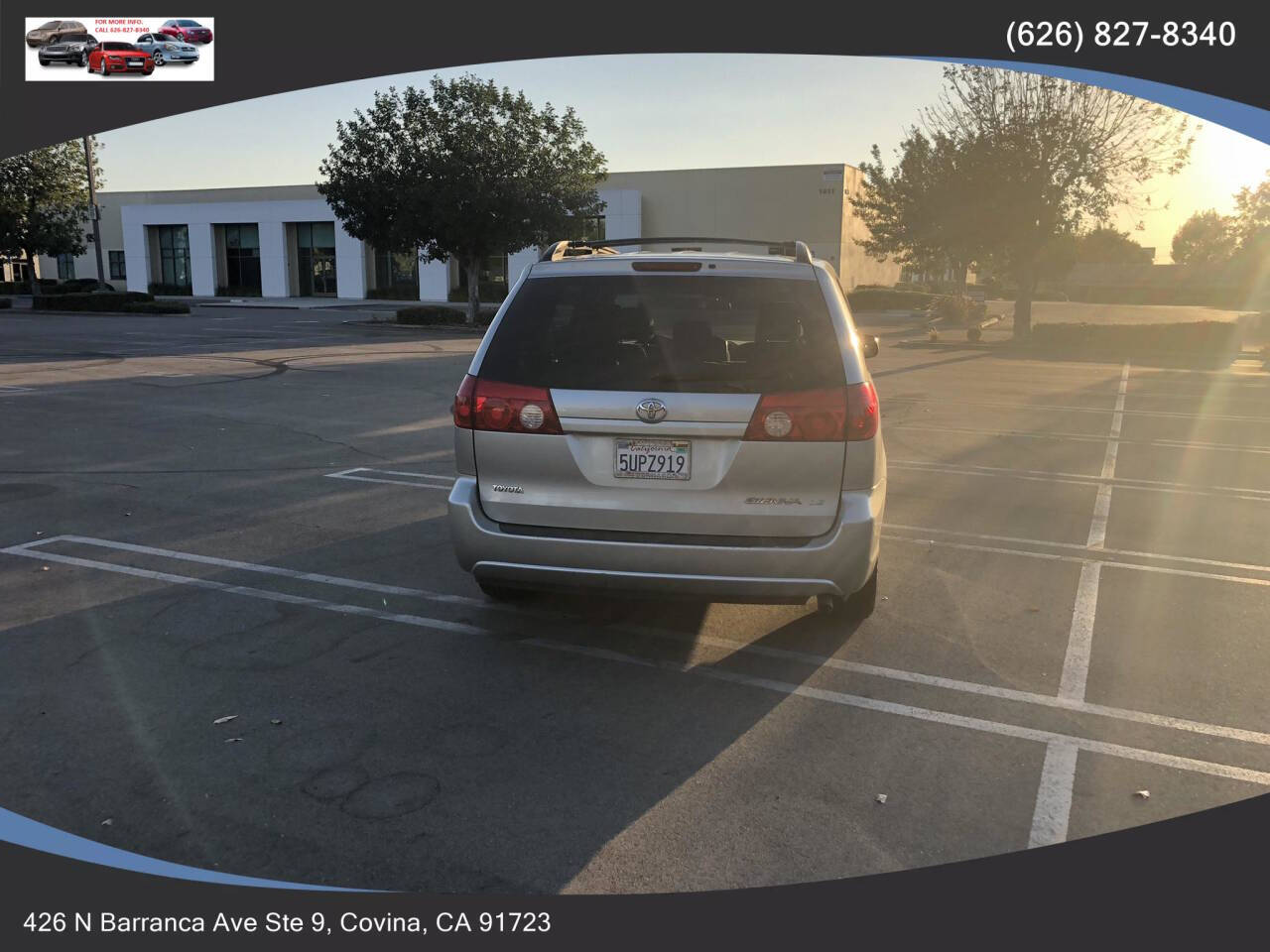 2006 Toyota Sienna for sale at JMB AUTO SALES INC in Covina, CA