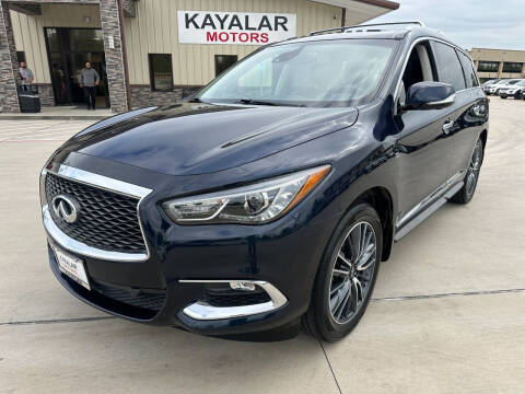 2017 Infiniti QX60 for sale at KAYALAR MOTORS SUPPORT CENTER in Houston TX