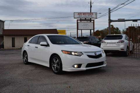 2012 Acura TSX for sale at ARI Motors in Houston TX
