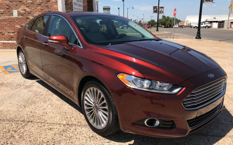 2016 Ford Fusion for sale at Tiger Auto Sales in Guymon OK