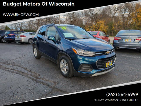 2019 Chevrolet Trax for sale at Budget Motors of Wisconsin in Racine WI