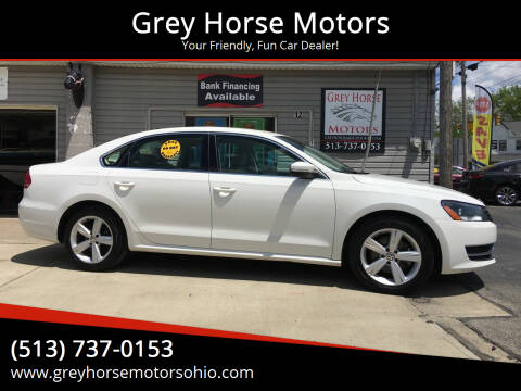 2013 Volkswagen Passat for sale at Grey Horse Motors in Hamilton OH
