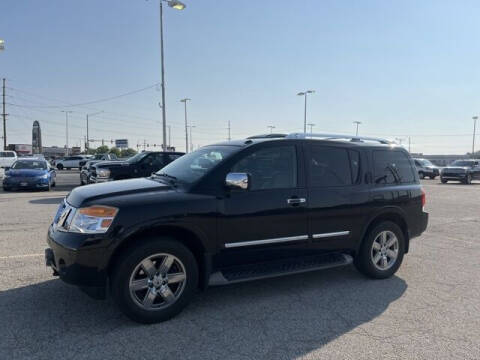 2014 Nissan Armada for sale at Sam Leman Ford in Bloomington IL