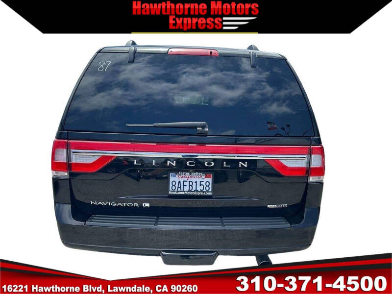 2016 Lincoln Navigator L Select