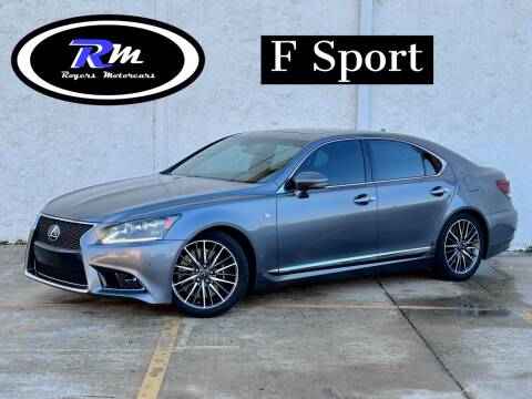 2013 Lexus LS 460 for sale at ROGERS MOTORCARS in Houston TX