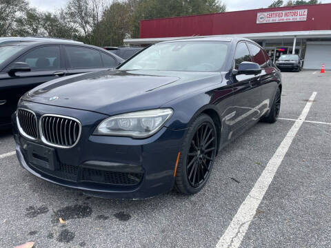 2014 BMW 7 Series for sale at Certified Motors LLC in Mableton GA